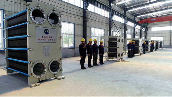 板式蒸發(fā)器組成之板式換熱器 板式蒸發(fā)器組成之板式換熱器