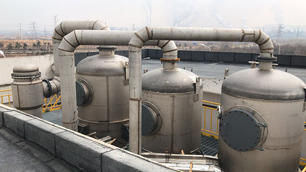 三效蒸發(fā)器項目安裝現(xiàn)場 三效蒸發(fā)器項目安裝現(xiàn)場